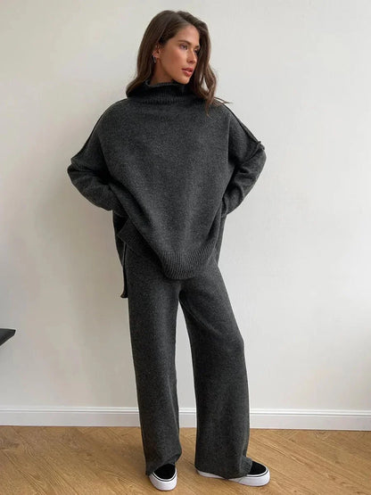 Noor Dames Kledingset – Luchtige Top met Bijpassende Broek