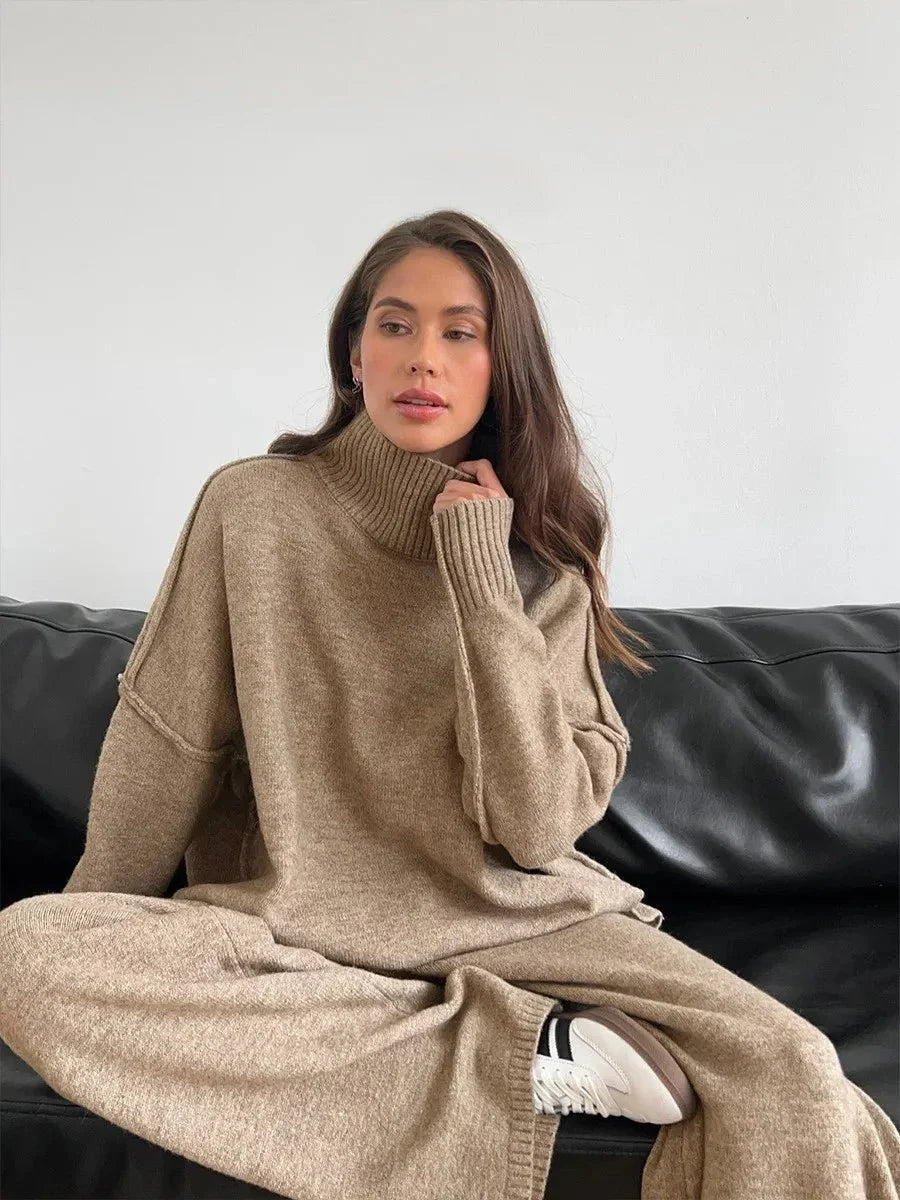 Noor Dames Kledingset – Luchtige Top met Bijpassende Broek