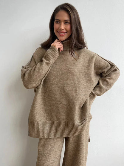 Noor Dames Kledingset – Luchtige Top met Bijpassende Broek