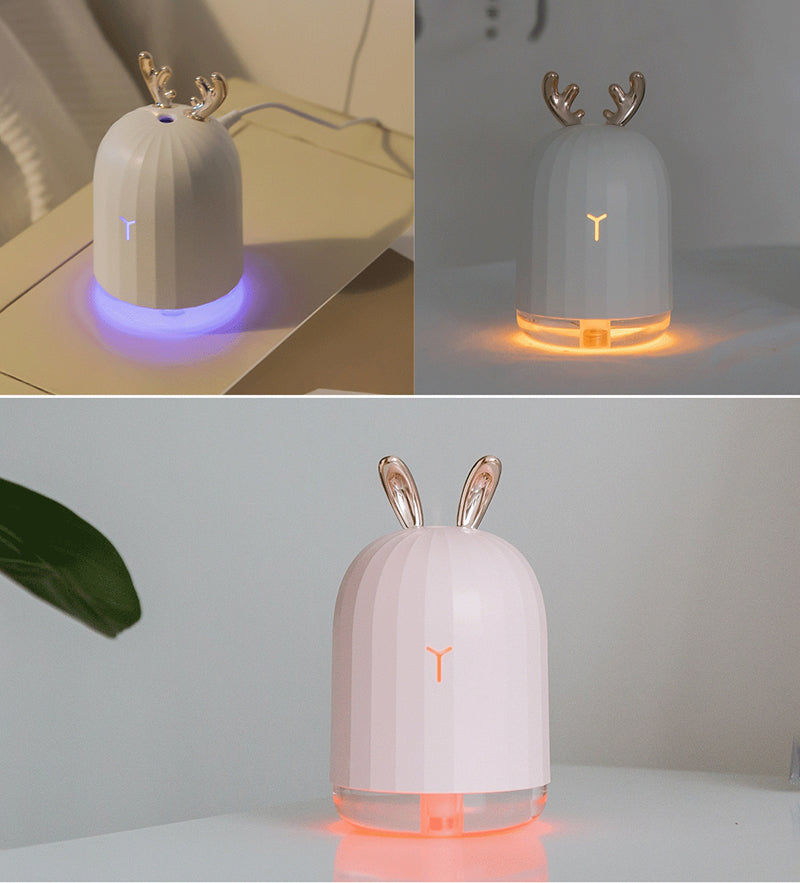 Kinder Luchtbevochtiger met Nachtlampje – 7 LED Kleuren