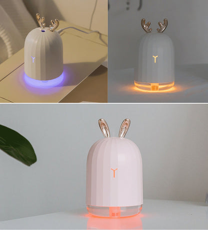 Kinder Luchtbevochtiger met Nachtlampje – 7 LED Kleuren