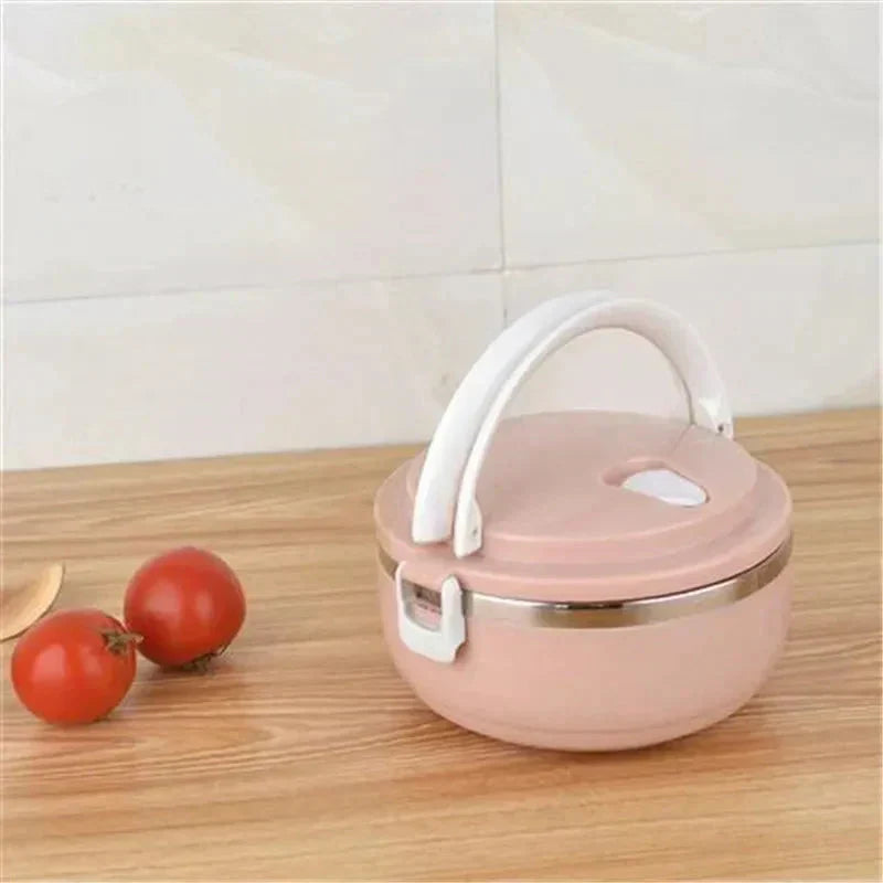 WarmNest Geïsoleerde Lunchbox 700 ml – Lekvrij en Stapelbaar