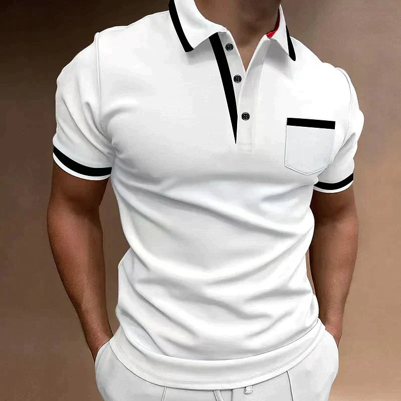 StijlKlassiek Heren Poloshirt – Comfortabel en Tijdloos Design
