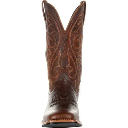 Heren Western cowboylaarzen – Stijlvolle en robuuste PU-kunstlederen laarzen voor dagelijks gebruik & feesten