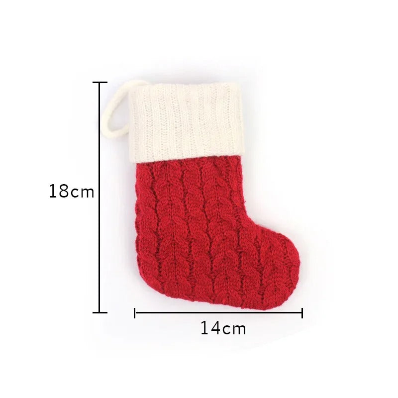 KerstPoot Kerstsokken met Letters – Feestelijke Boomhanger