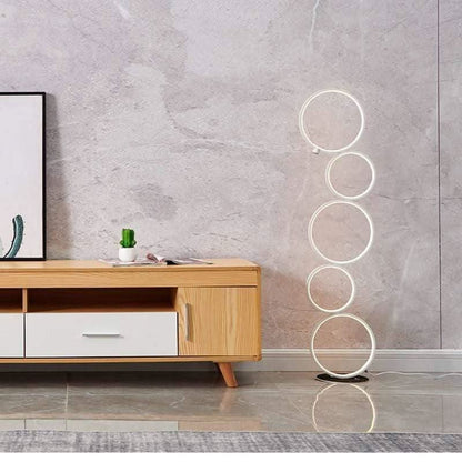 Sierboog – Minimalistische LED vloerlamp voor woonkamer en slaapkamer