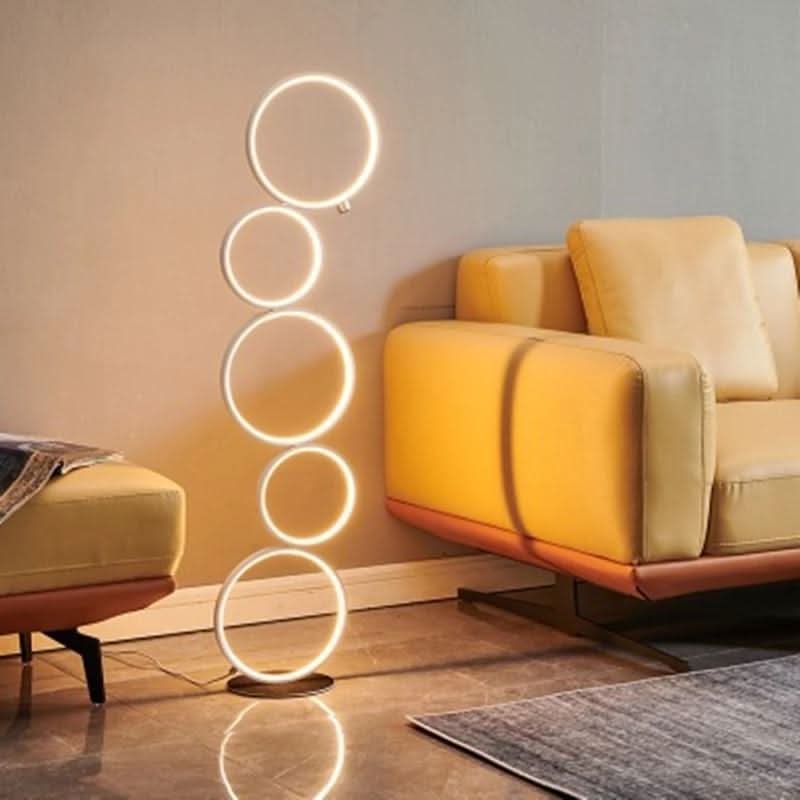 Sierboog – Minimalistische LED vloerlamp voor woonkamer en slaapkamer