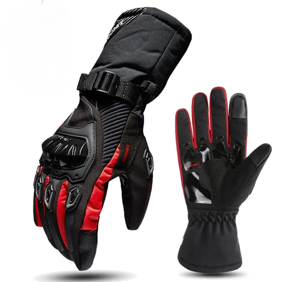 WinterGrip Motorhandschoenen – Waterdicht, Winddicht en Geïsoleerd