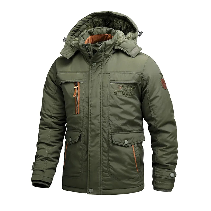 Stormwaard Heren Winterjas Waterdicht Gevoerd Outdoor