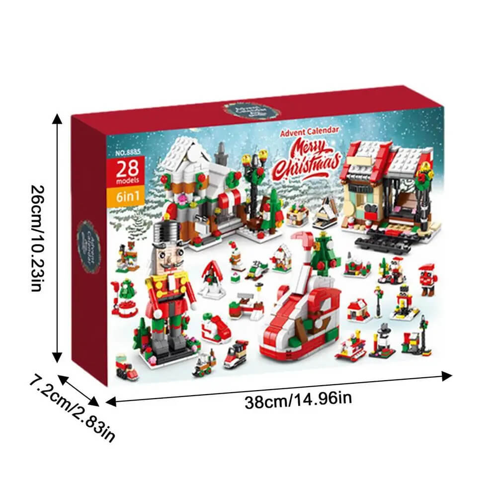 Kerst Bouwstenen Adventskalender 24 Dagen – Creatief Bouwspeelgoed