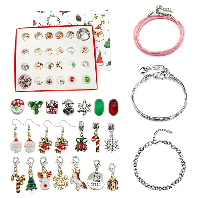 Mila Armband Adventskalender – 24 Dagen Vol Sieraden en Bedels