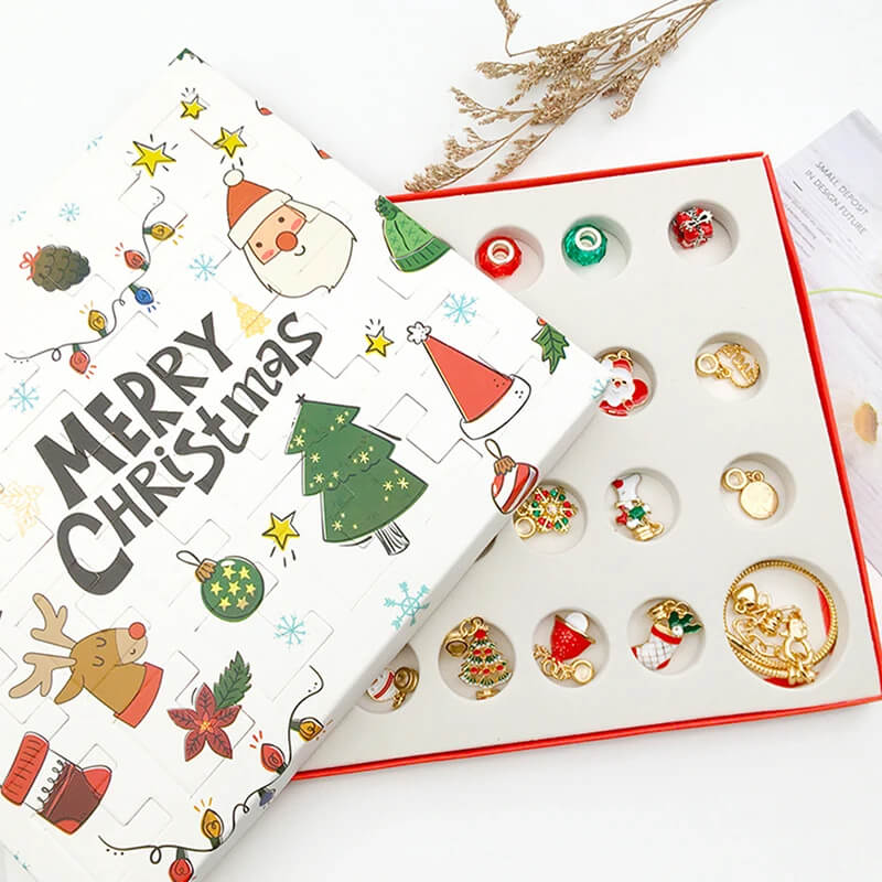 Mila Armband Adventskalender – 24 Dagen Vol Sieraden en Bedels
