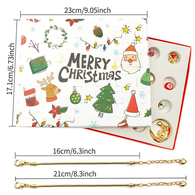 Mila Armband Adventskalender – 24 Dagen Vol Sieraden en Bedels