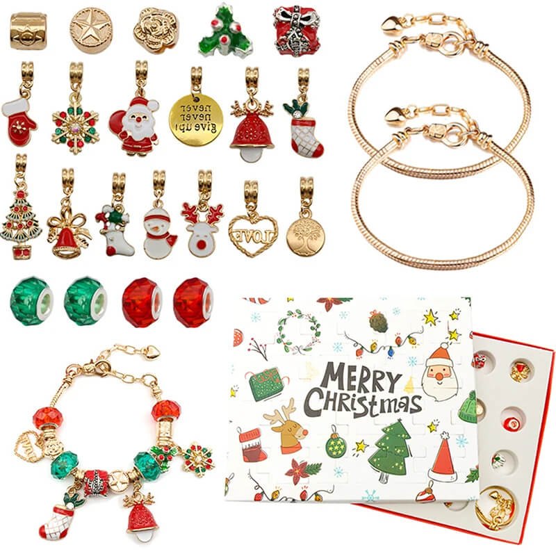 Mila Armband Adventskalender – 24 Dagen Vol Sieraden en Bedels