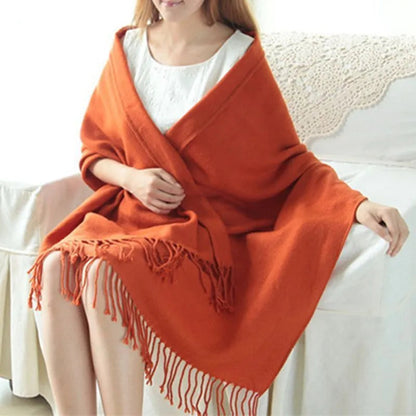 WinterZacht Geruite Dames Sjaal – Warme Sjaal 180 x 50 cm