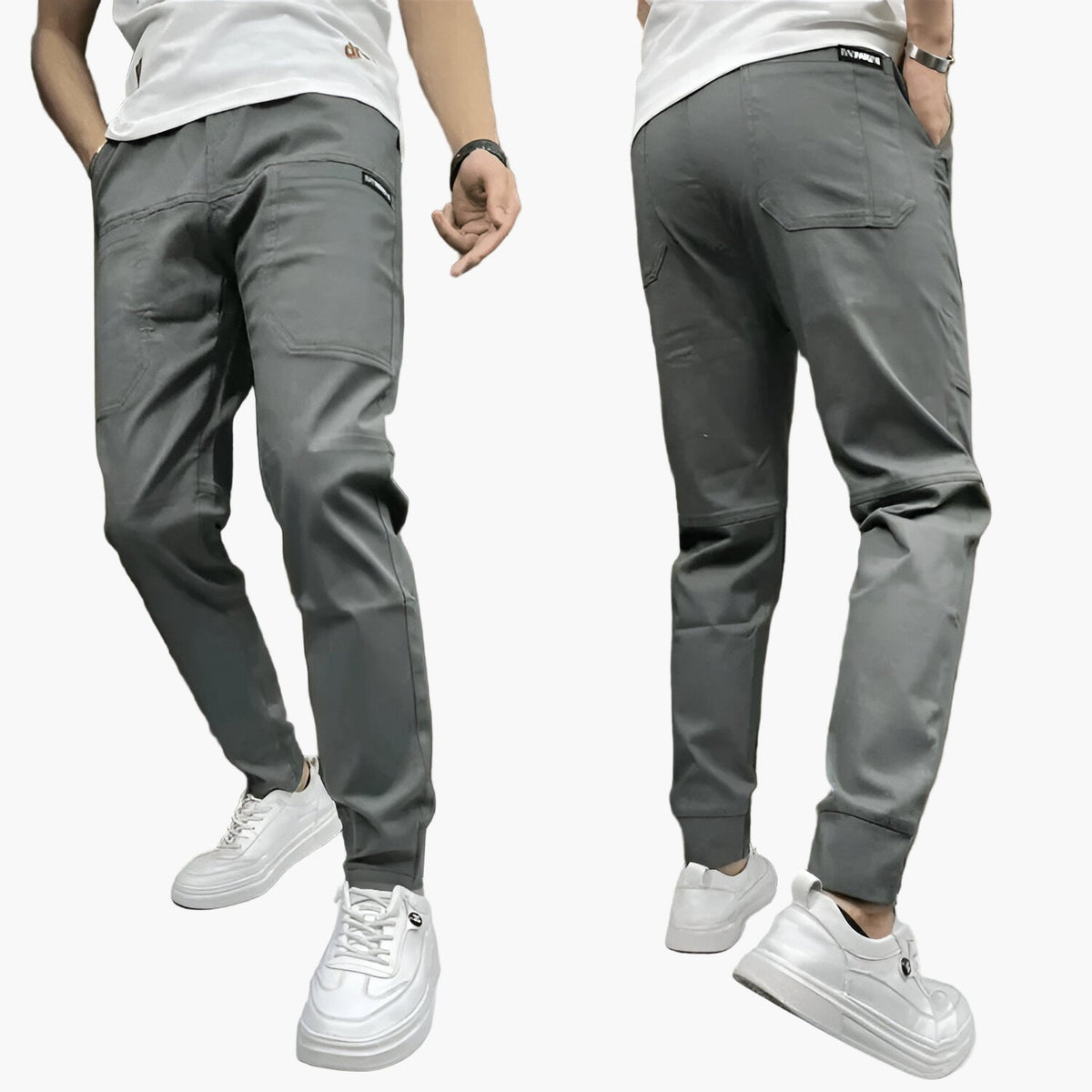 Heren Stretch Cargo Broeken – Trendy en Comfortabele Casual Stijl