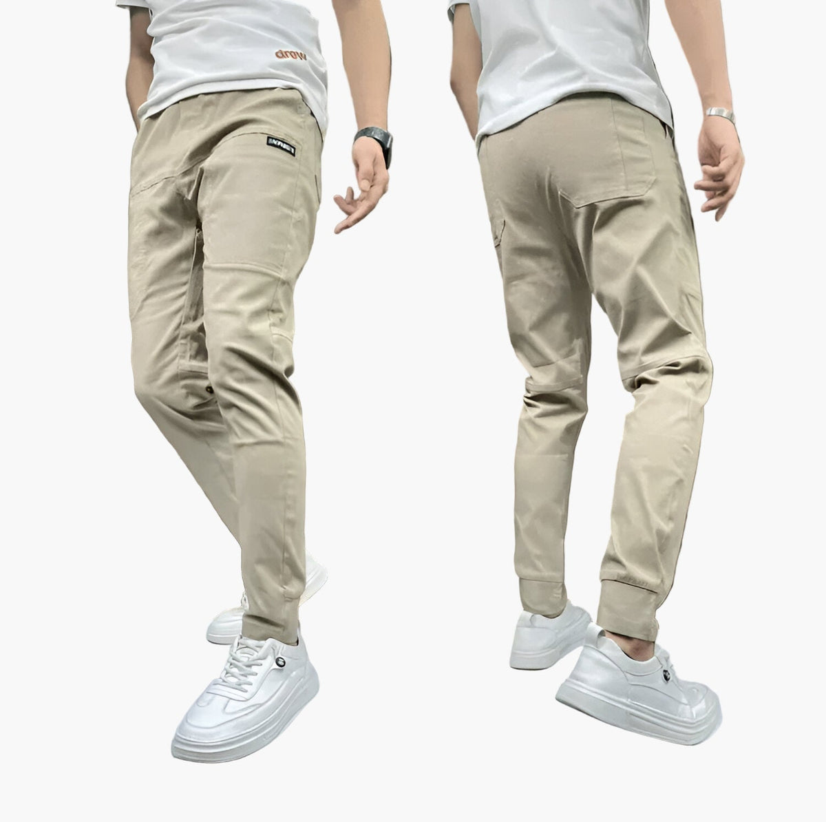 Heren Stretch Cargo Broeken – Trendy en Comfortabele Casual Stijl