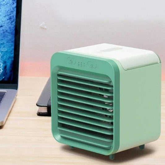 KoelMist Mini Aircooler met Waterverdamping en LED Nachtlamp