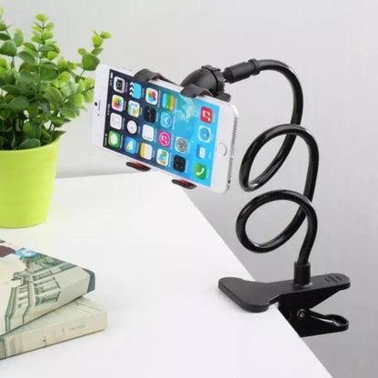 FlexiView Flexibele Telefoonhouder met Lange Arm en Klem