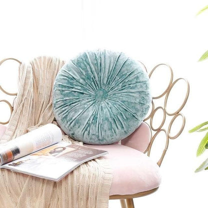 Ronde Sierkussen 38 cm met Elegante Textuur voor Woonkamer