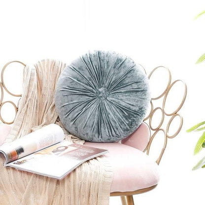 Ronde Sierkussen 38 cm met Elegante Textuur voor Woonkamer