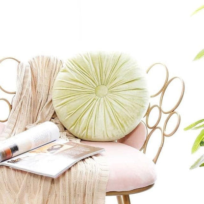 Ronde Sierkussen 38 cm met Elegante Textuur voor Woonkamer