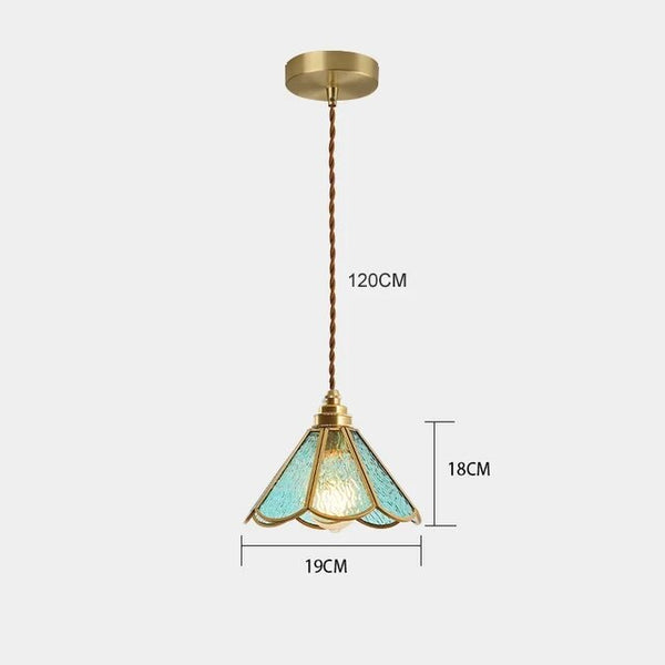 Kleurrijke Vintage Hanglamp – LED Verlichting met E27 Fitting