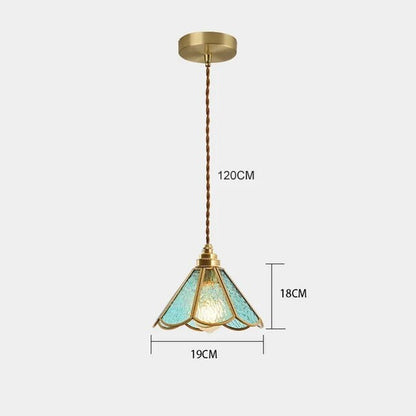 Kleurrijke Vintage Hanglamp – LED Verlichting met E27 Fitting