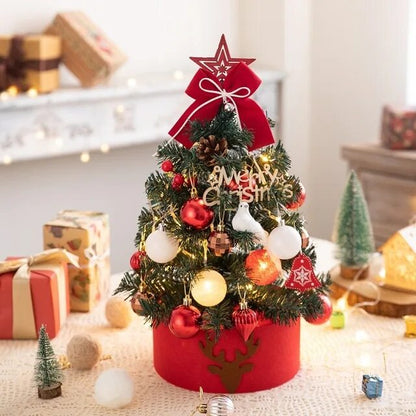 Tafelkerstboom 45 cm – Compacte Kerstdecoratie met Decoratieset