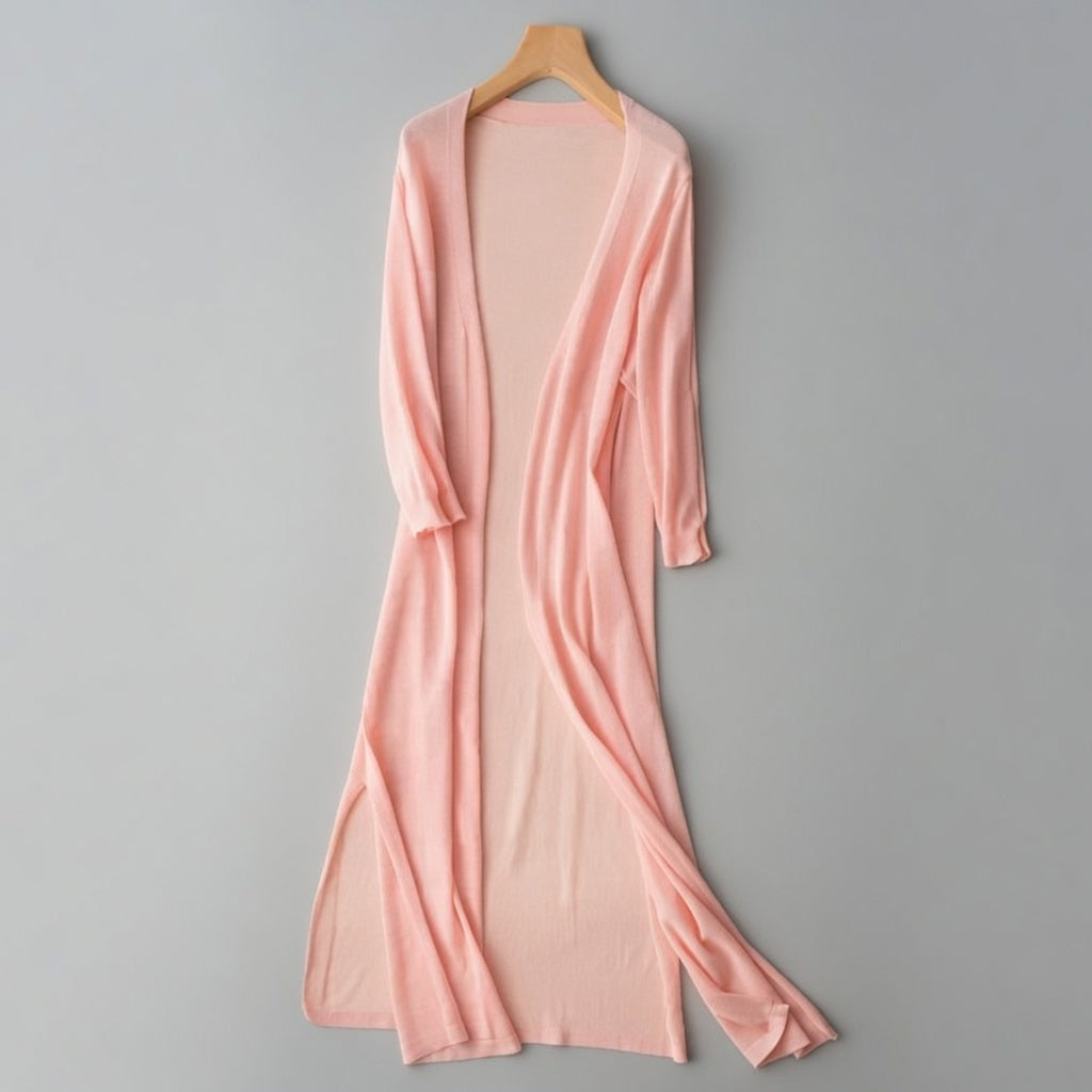 Valnera lang dames vest elegant lichtgewicht comfortabel model
