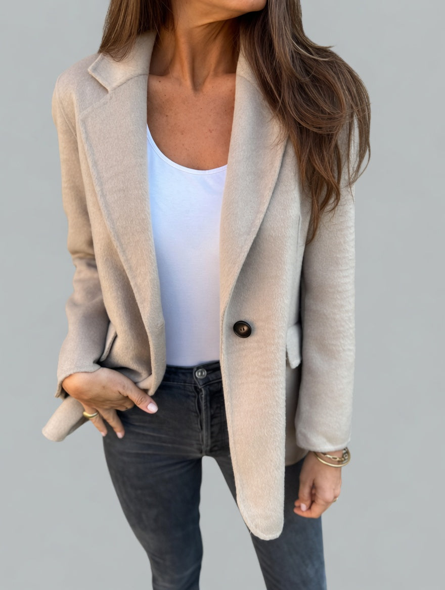 HerfstWarm Dames Jas met Comfortabele Pasvorm en Stijl