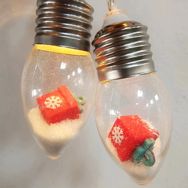 Roos Kerstlichtsnoer – LED Feestverlichting met Kerstfiguren