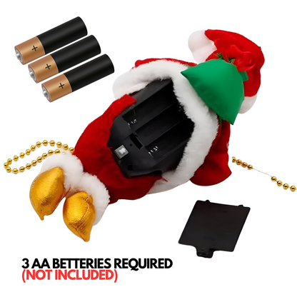 Klimmende Kerstman 26 cm – Bewegende Kerstdecoratie met Verlichting