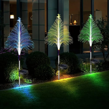 HolidayGlow - 7 kleurveranderende zonne-energie kerstboomlichten