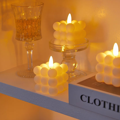 LED Pilaarkaarsen Flikkerend Effect