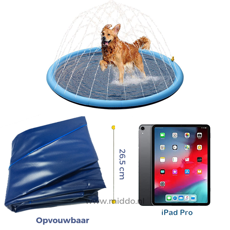 AquaPret Waterspeelmat voor Kinderen en Honden Tuinplezier