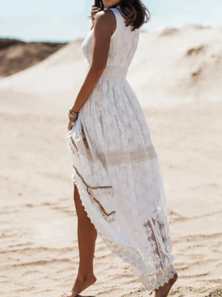 Zomerlijn BohoMax Maxi Jurk Dames Luchtige Strandstijl Zomerlook Chic