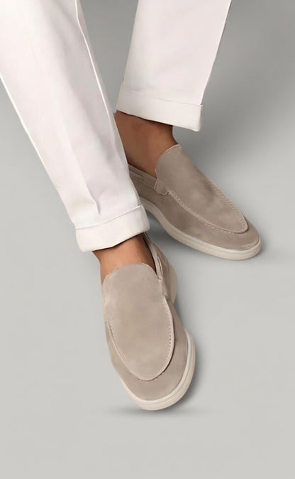 Lorenzo Suède Heren Loafers Comfortabele Instappers voor Heren