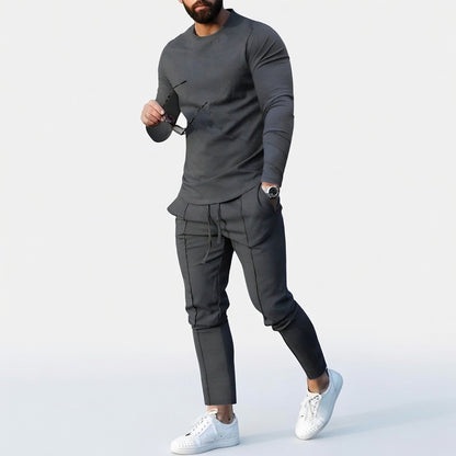 Norvian Heren Comfort Set met Elastische Taille en Relaxte Pasvorm