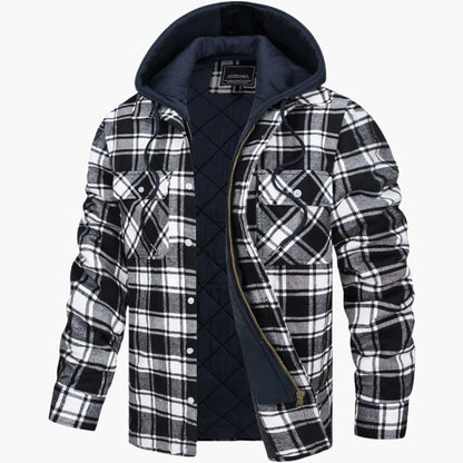Herenjack Fleece Winterjack met Capuchon – Trendy en Comfortabel voor Herfst en Winter