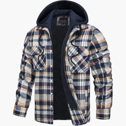 Herenjack Fleece Winterjack met Capuchon – Trendy en Comfortabel voor Herfst en Winter