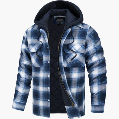 Herenjack Fleece Winterjack met Capuchon – Trendy en Comfortabel voor Herfst en Winter