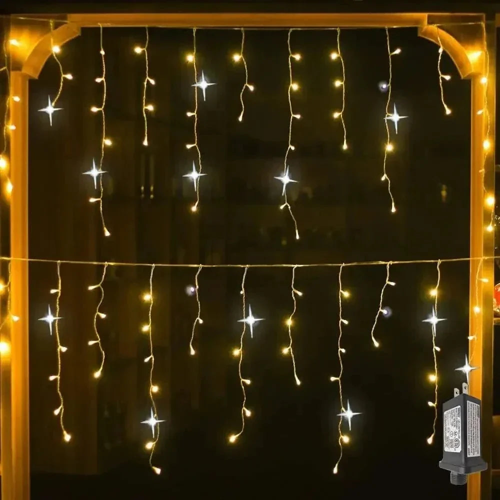 Knipperende LED IJspegelverlichting – Binnen en Buiten