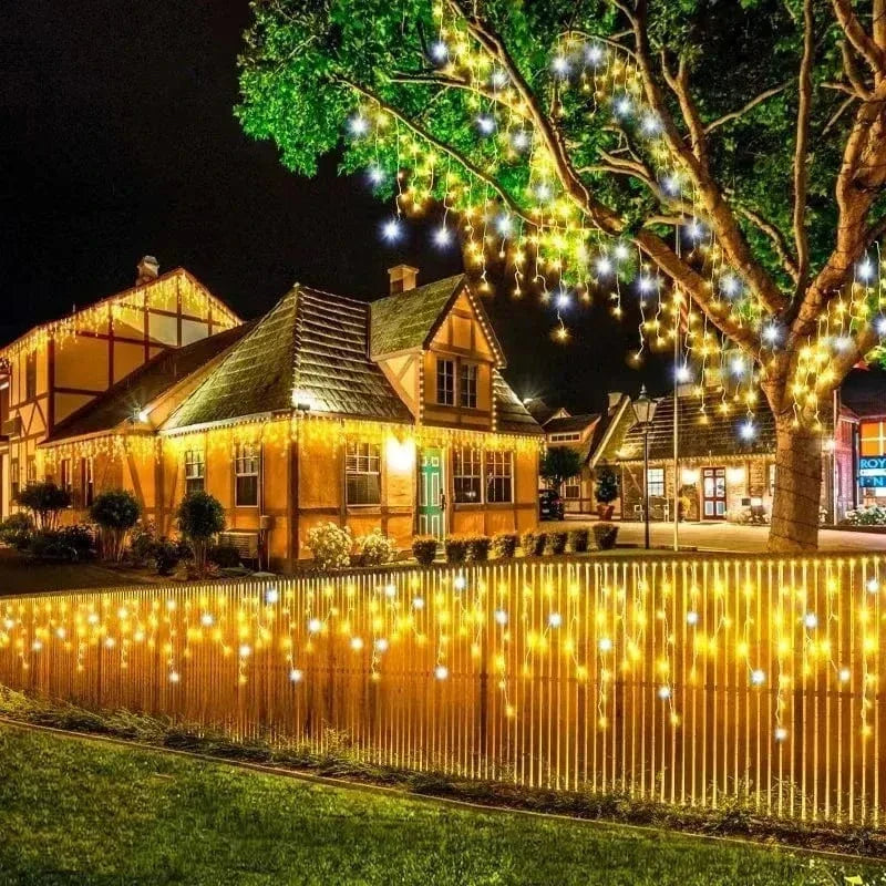Knipperende LED IJspegelverlichting – Binnen en Buiten