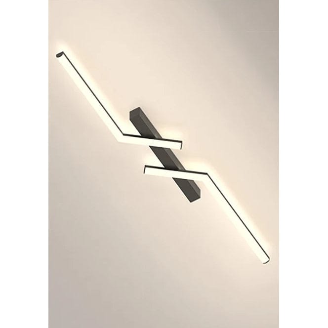 Dimbare LED Plafondlamp – Zwart Gouden Verlichting met Afstandsbediening