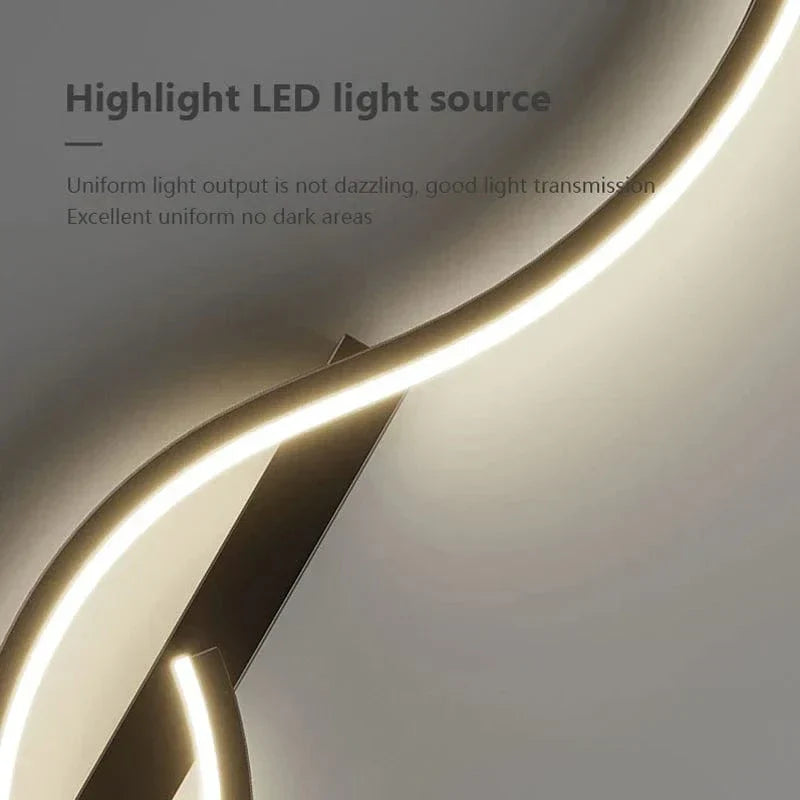 Moderne LED Wandlamp 61 cm – Warmwit 3000K en 12W