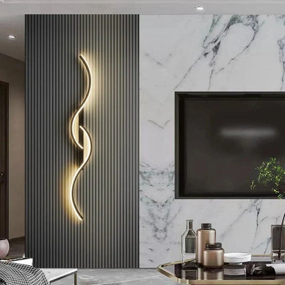 Moderne LED Wandlamp 61 cm – Warmwit 3000K en 12W