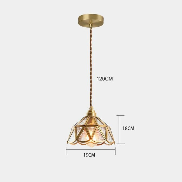 Kleurrijke Vintage Hanglamp – LED Verlichting met E27 Fitting