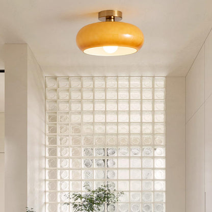 Vintage Glas Hanglamp
