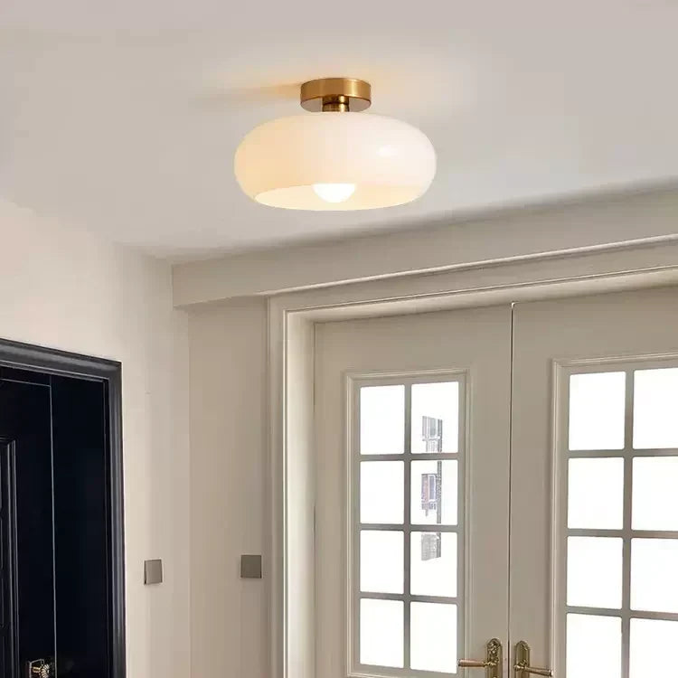 Vintage Glas Hanglamp